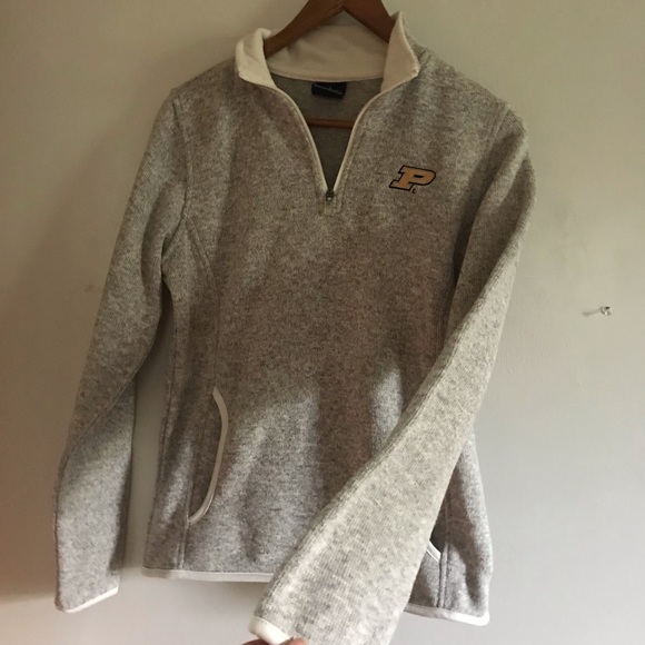 Charles River Apparel Jackets & Blazers - Purdue Quarter Zip